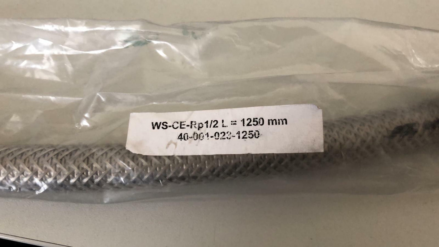 Erdgasschlauch 125 cm Gasschlauch NG-4605CP0350 Gaskochfeld 400031 G NEU & OVP