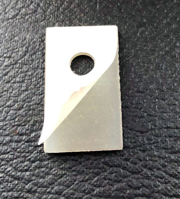 500 x M6 Unterlegscheiben Rechteckig 18 x 32 mm Polyethylen ! Selbstklebend !