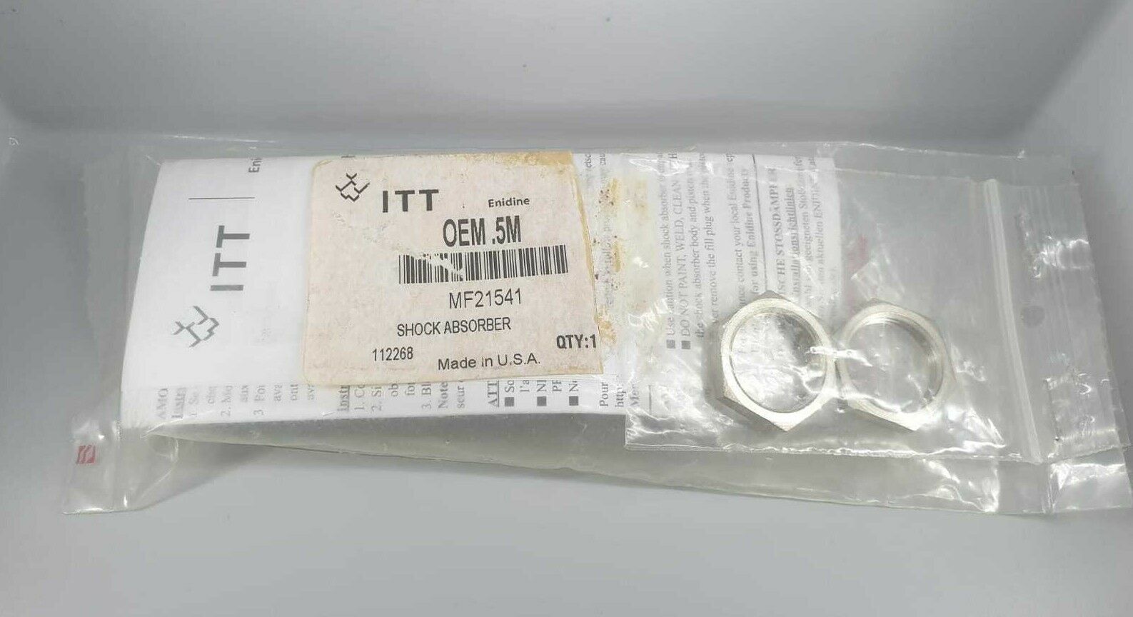 ITT MF21541  Shock Absorber / Vibrations Dämpfer OEM.5M  Enidine NEU & OVP