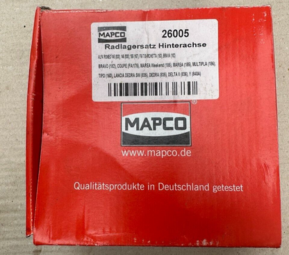 Radlagersatz hinten MAPCO 26005 für FIAT TIPO   NEU & OVP