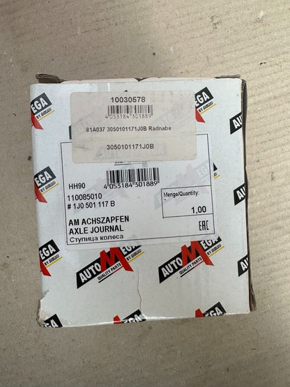 AUTOMEGA Achszapfen Achskörper 110085010 für VW GOLF 4 1J1 BORA 1 1J2 Variant 2