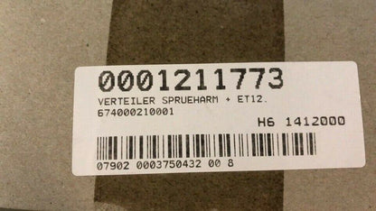 BOMANN VERTEILER SPRUEHARM + ET1212274  ( TYJ50-8A7 )  NEU & OVP
