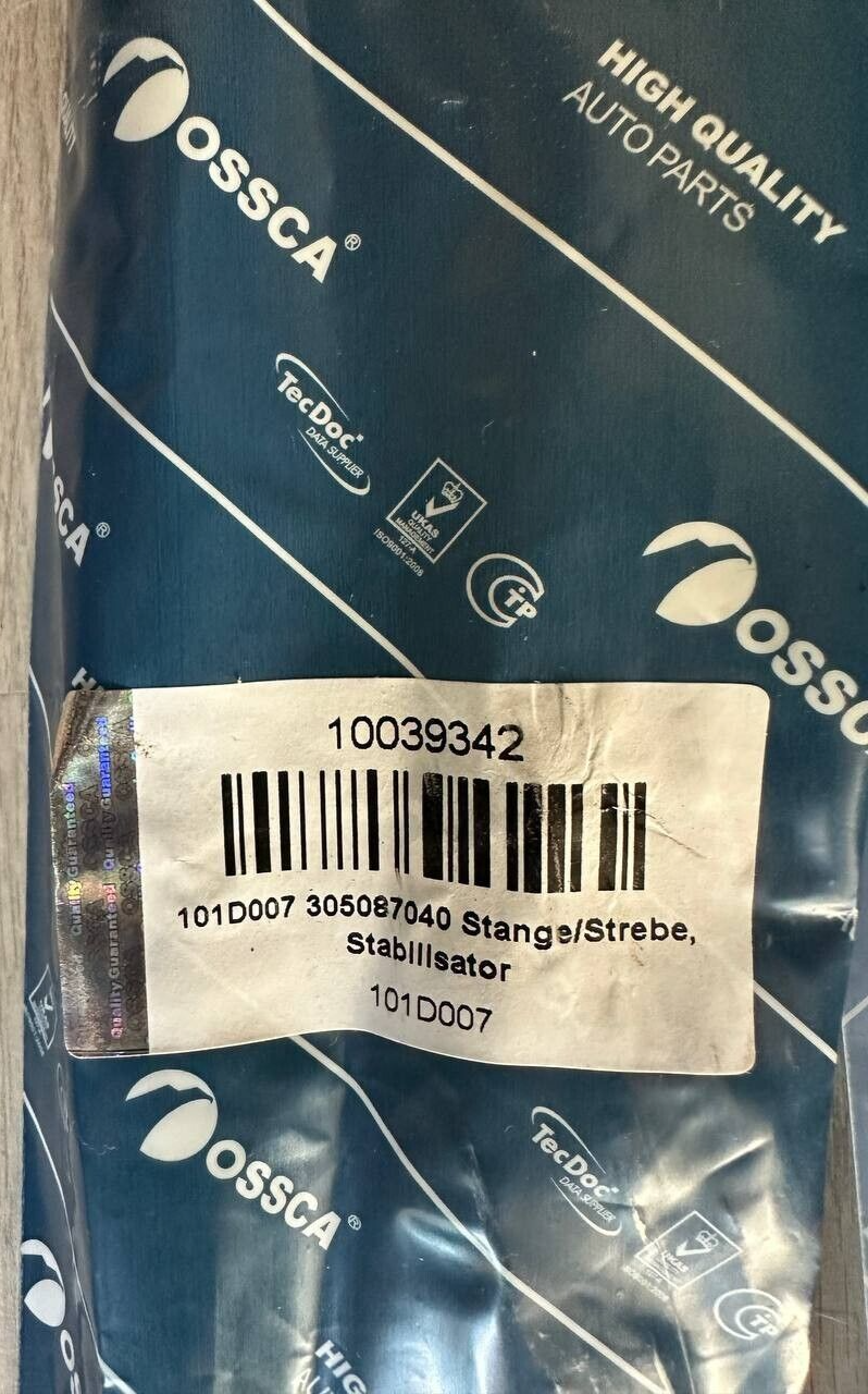2 x Ossca 01294 Stabilisator / Strebe für Citroën, Peugeot  NEU & OVP
