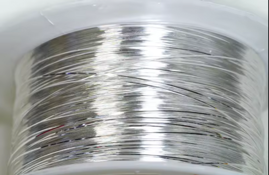(1,99€/m) Silberdraht 999,9 Fein Silber 0,3 mm Kunst Schmuck Handwerk Feinsilber