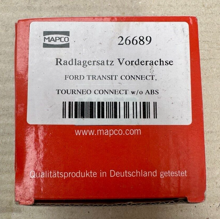 Radlagersatz vorne MAPCO 26689  für FORD TOURNEO CONNECT  NEU & OVP