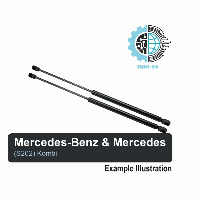 2 x Gasfeder (Paar) für Mercedes-Benz (S202) Kombi