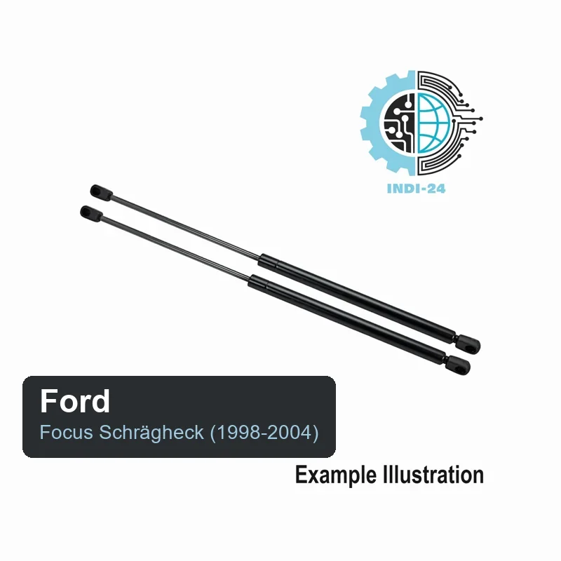 2 x Gasfeder Heckklappe für Ford Focus Schrägheck (1998-2004)