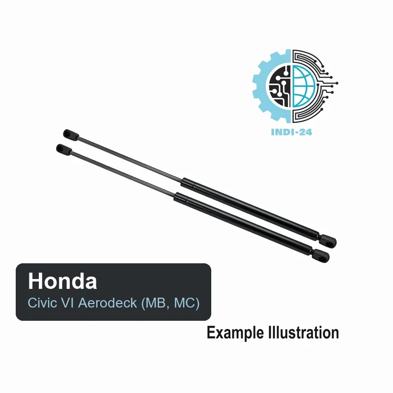 2 x Gasfeder Heckklappe für Honda Civic VI Aerodeck (MB, MC)