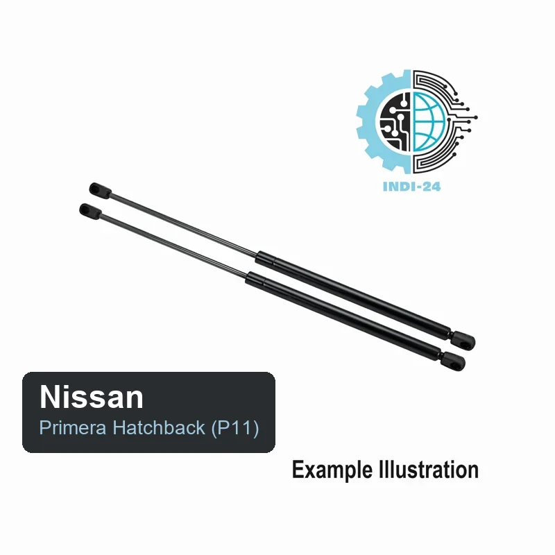 2 x Gasfeder Heckklappe für Nissan Primera Hatchback (P11)