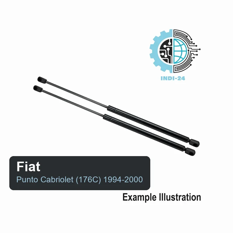 2 x Gasfeder Kofferraum für Fiat Punto Cabriolet (176C) 1994-2000
