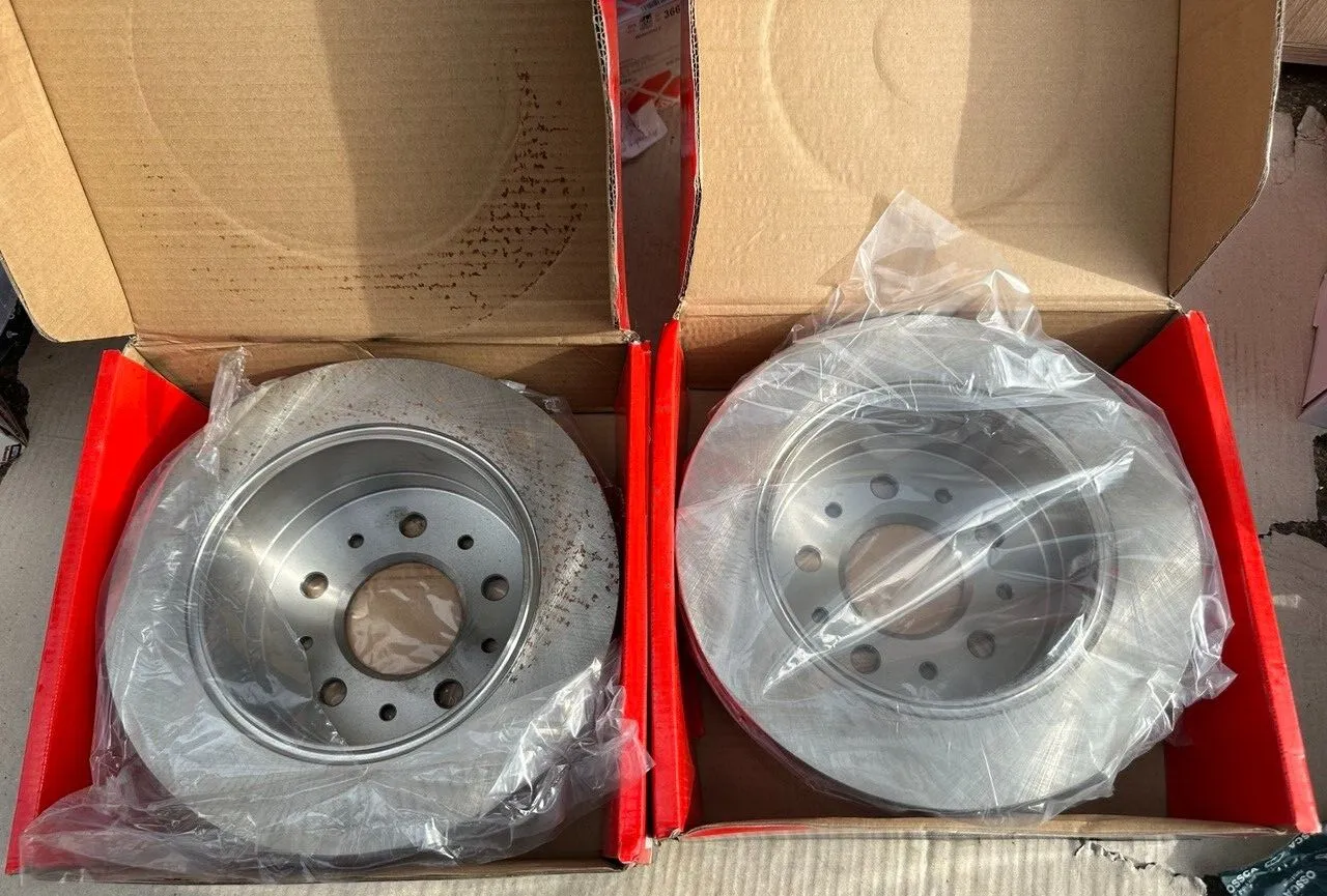 2 x MAPCO 15416 Bremsscheiben Hinten passend für CITROEN JUMPER, FIAT DUCATO