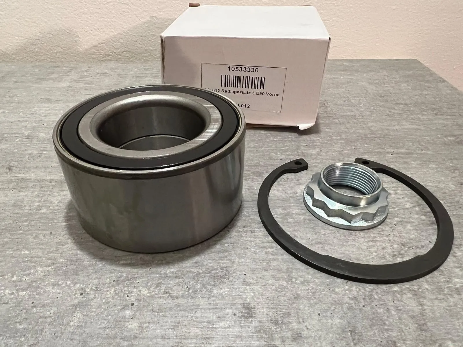 2 x RADLAGER RADLAGERSATZ SATZ VORNE FÜR BMW 3-ER E90 E91 E92 5-ER E60 X3 E83 X5