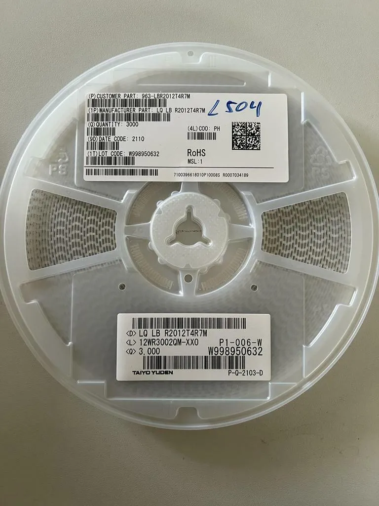3000 Stück LBR2012T4R7M Taiyo Yuden 4.7 uH NEU & OVP