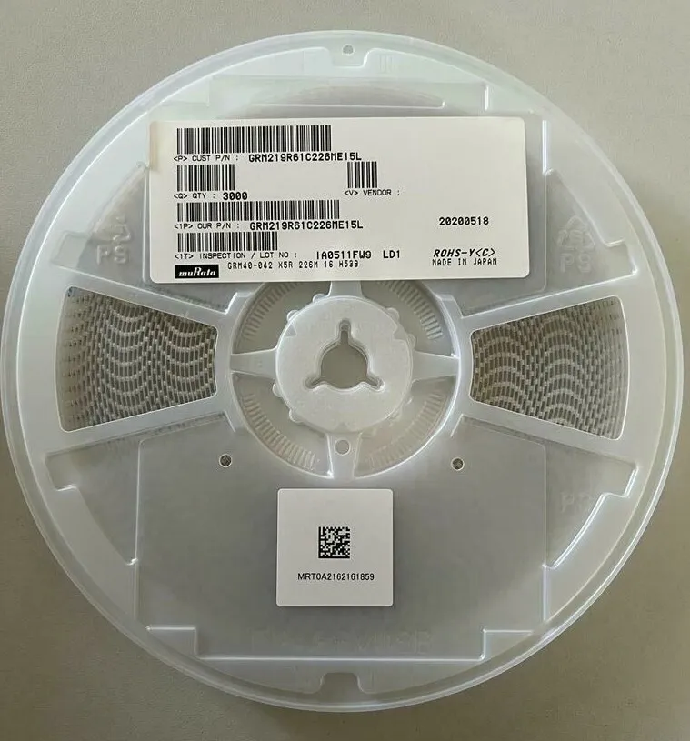 3000 Stück Murata GRM219R61C226ME15L Kondensator SMD NEU & OVP