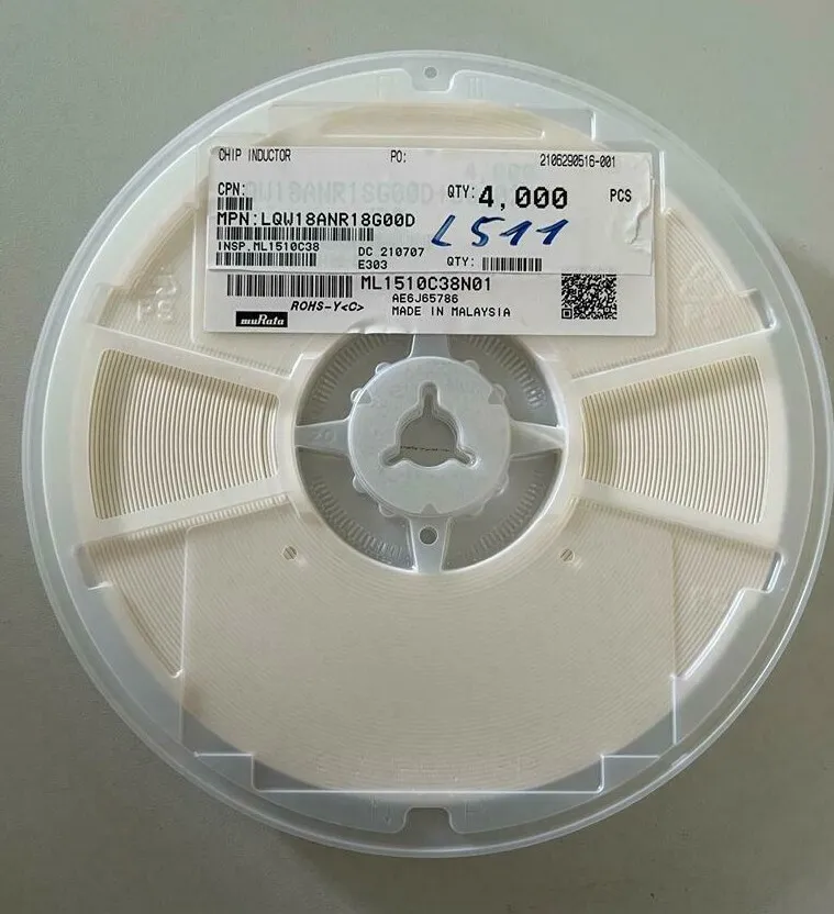 4.000 Stück LQW18ANR18G00D Murata 180 NH 2% NEU & OVP