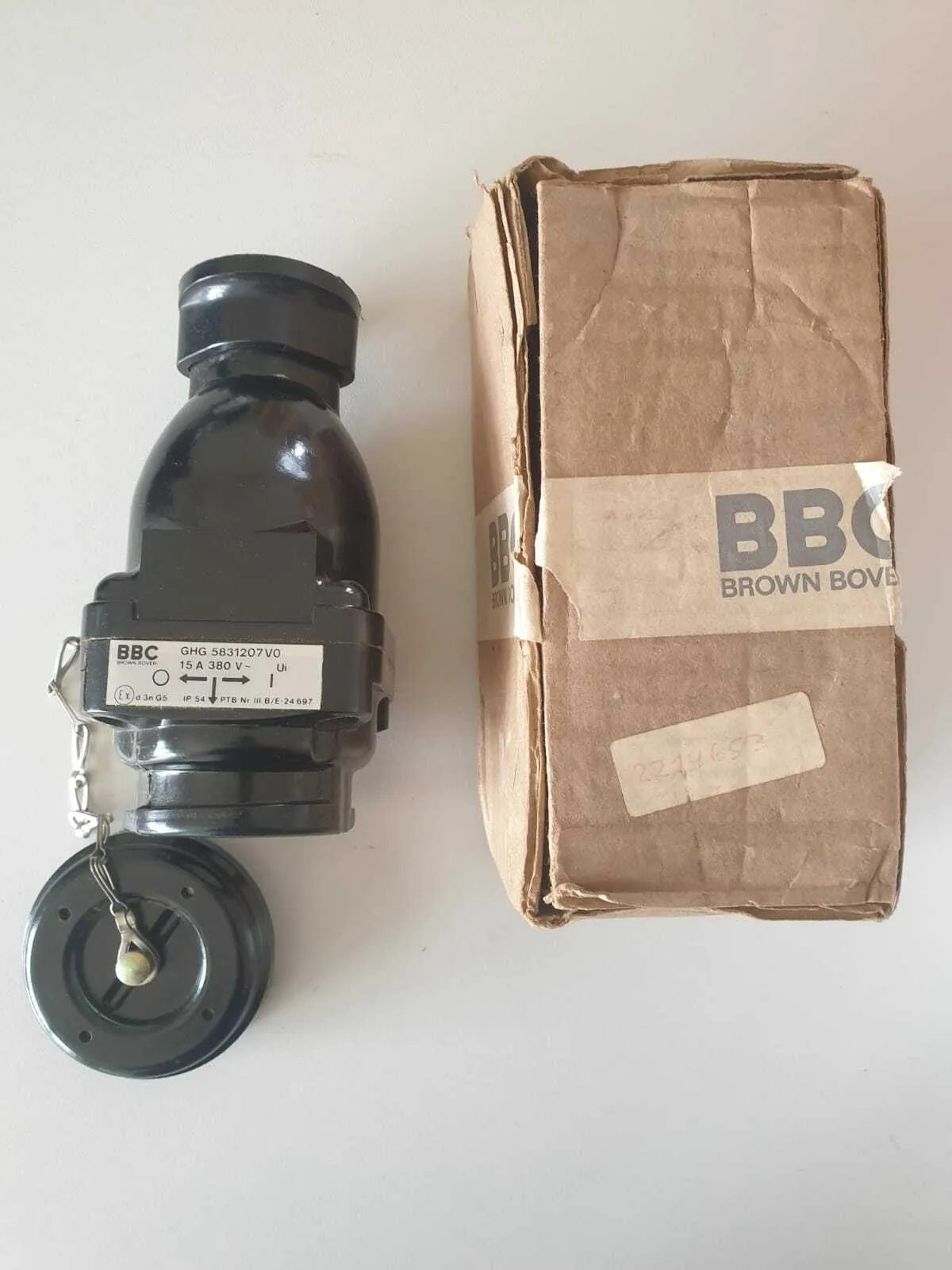 ABB / BBC EX 58 Explosionsgeschützt GHG 583 1207 V0 15A NEU & OVP