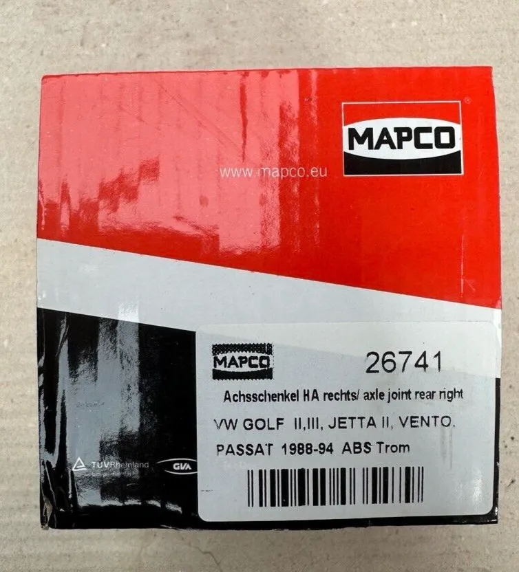 Achsschenkel Radaufhängung hinten rechts MAPCO 26741 für VW PASSAT B3/B4