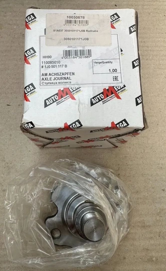 AUTOMEGA Achszapfen Achskörper 110085010 für VW GOLF 4 1J1 BORA 1 1J2 Variant 2