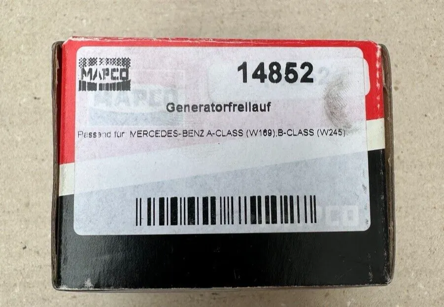 Generatorfreilauf MAPCO 14852 für KLASSE MERCEDES W245 W169 Sports Tourer 150