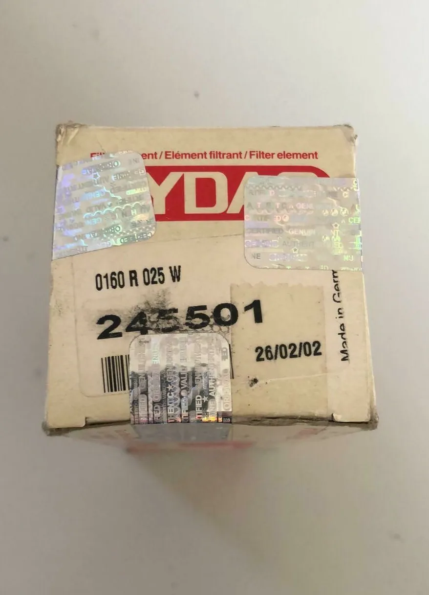HYDAC Filterelement / 0160 R 025 W / 245501 / Filter / NEU & OVP