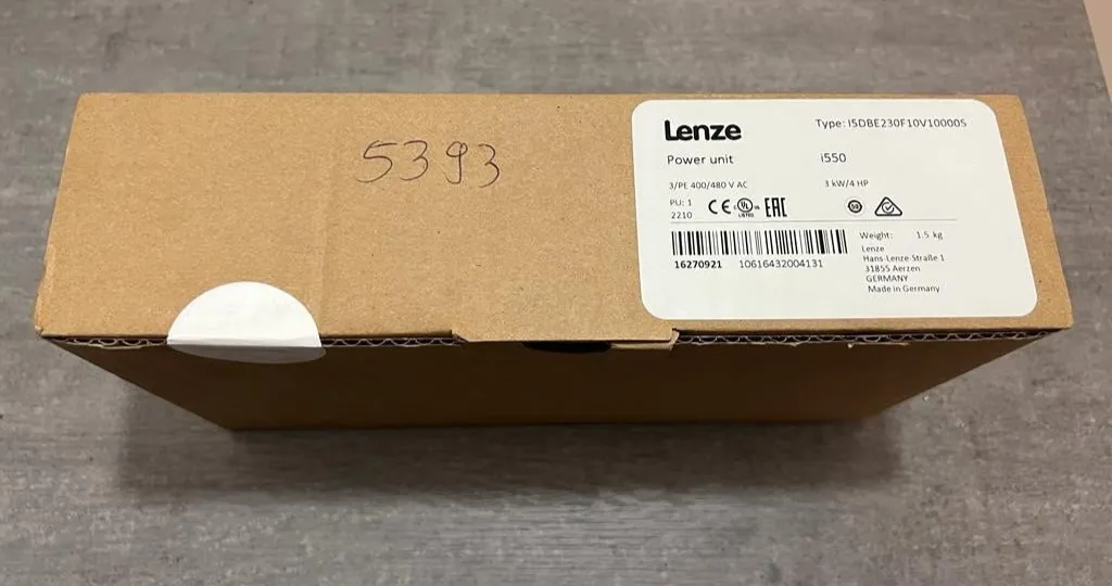 Lenze I5DBE230F10V1000S Umrichter i550 Power Unit 3kW / 4HP NEU & OVP