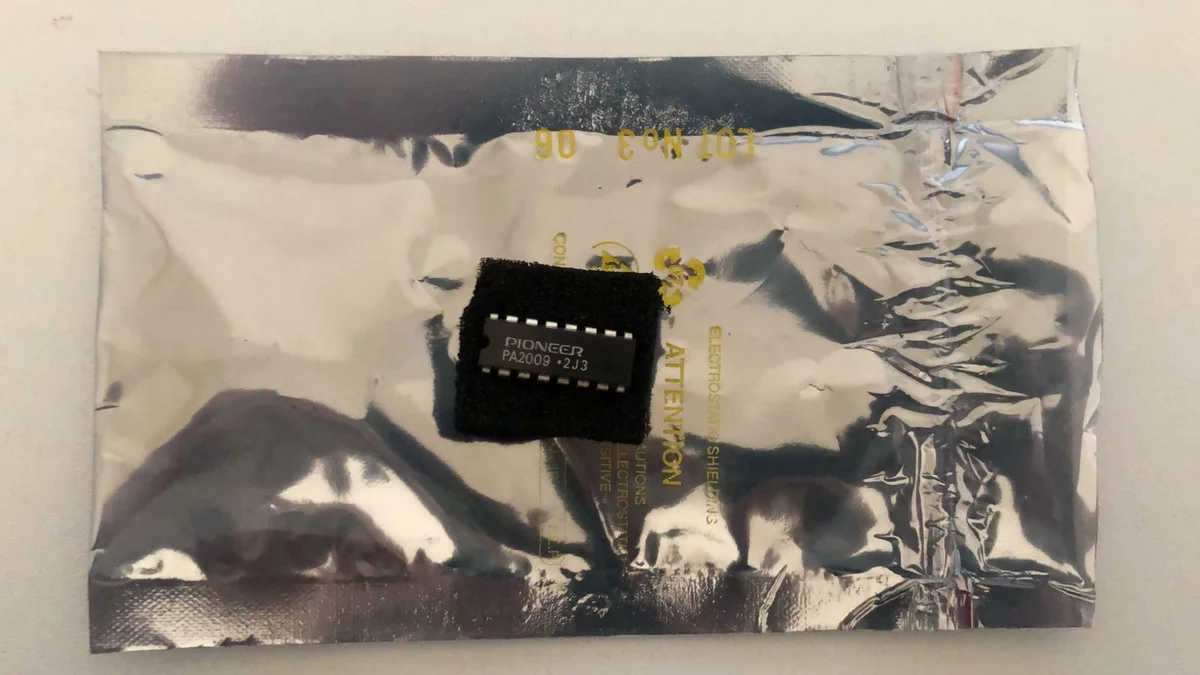 Original PIONEER PA2009 Bipolar IC/Integrated Circuits CT-7R NOS / NEU