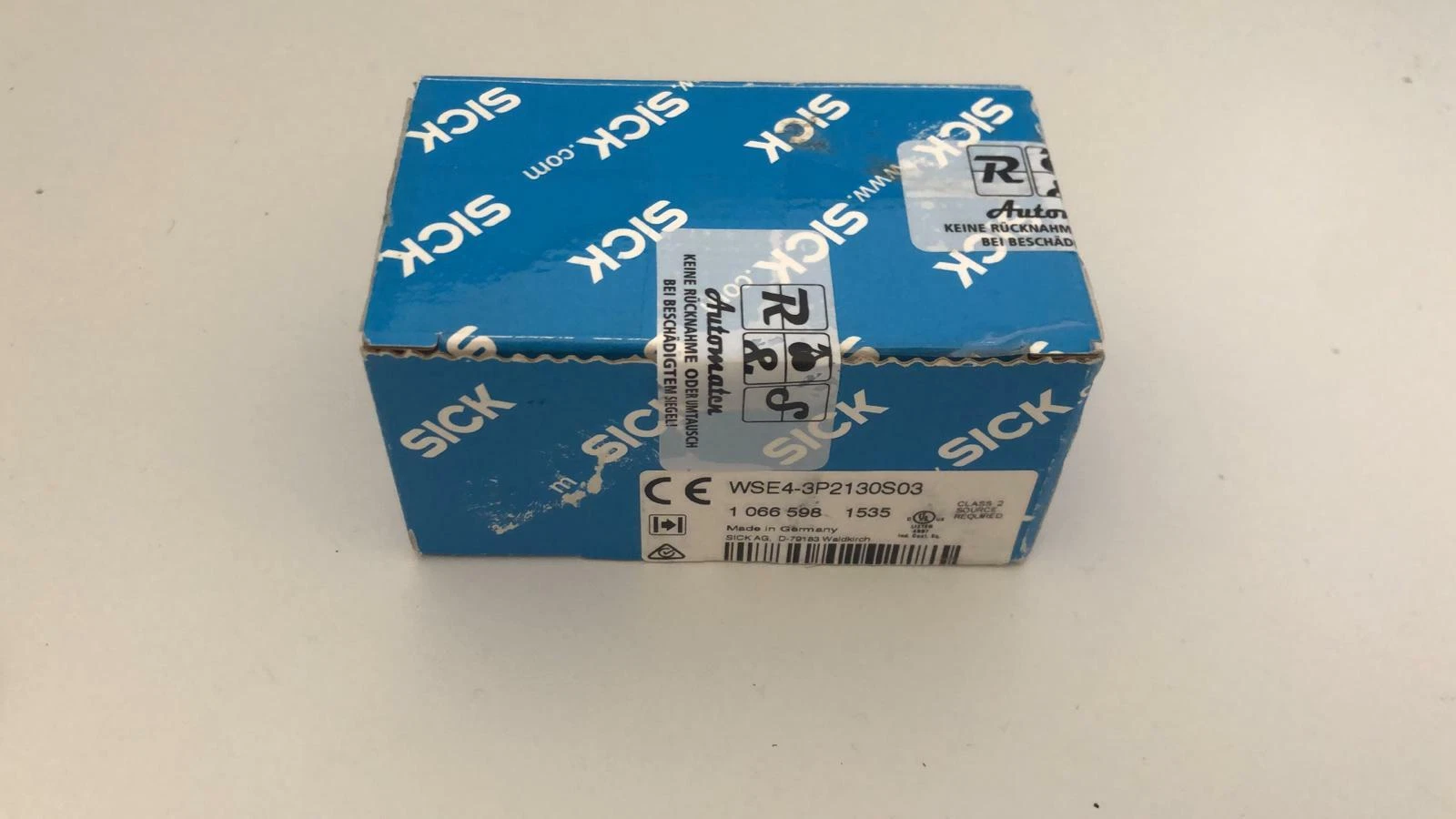 SICK WSE4-3P2130S03 Einweg-Lichtschranke 1066598 NEU & OVP