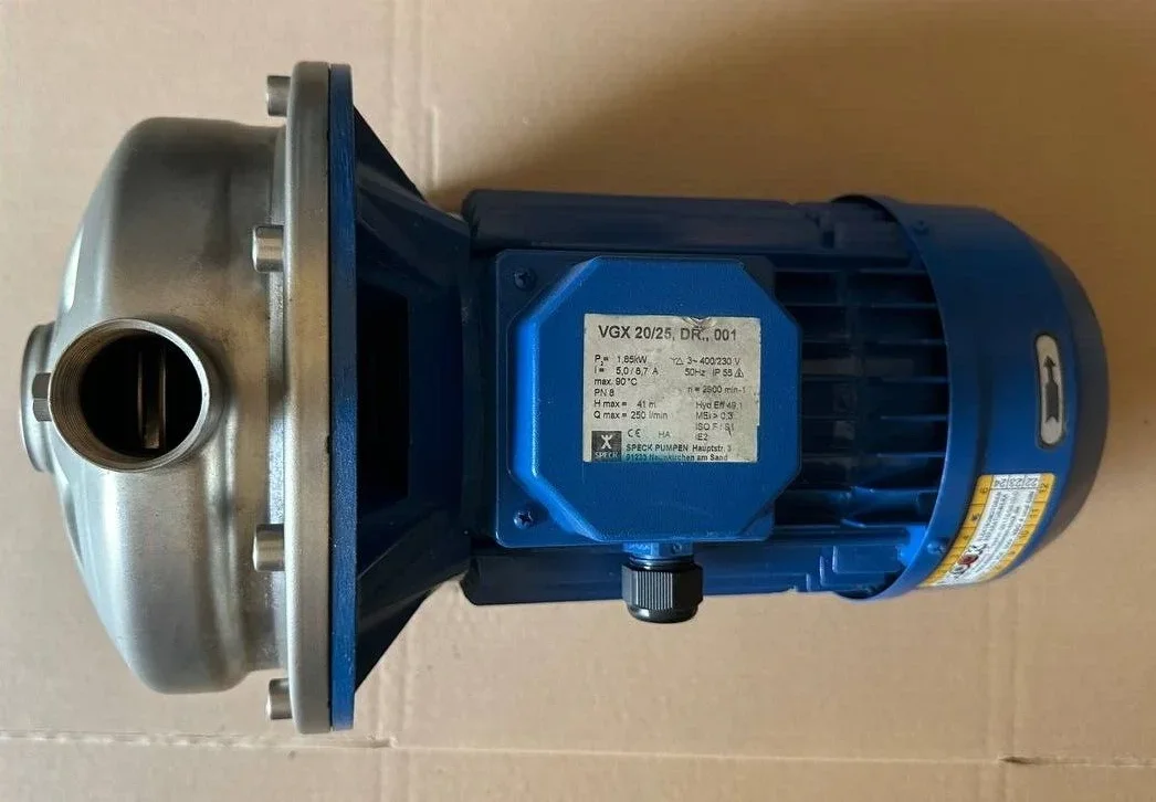 Speck VGX 20/25 Drehstrompumpe / Pumpe 15m³/h